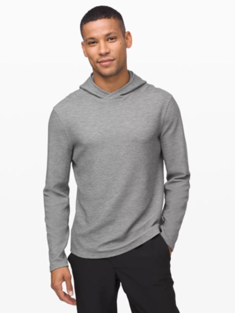 Lululemon Shift Stitch Hoodie Waffle Knit Sweatshirt Large